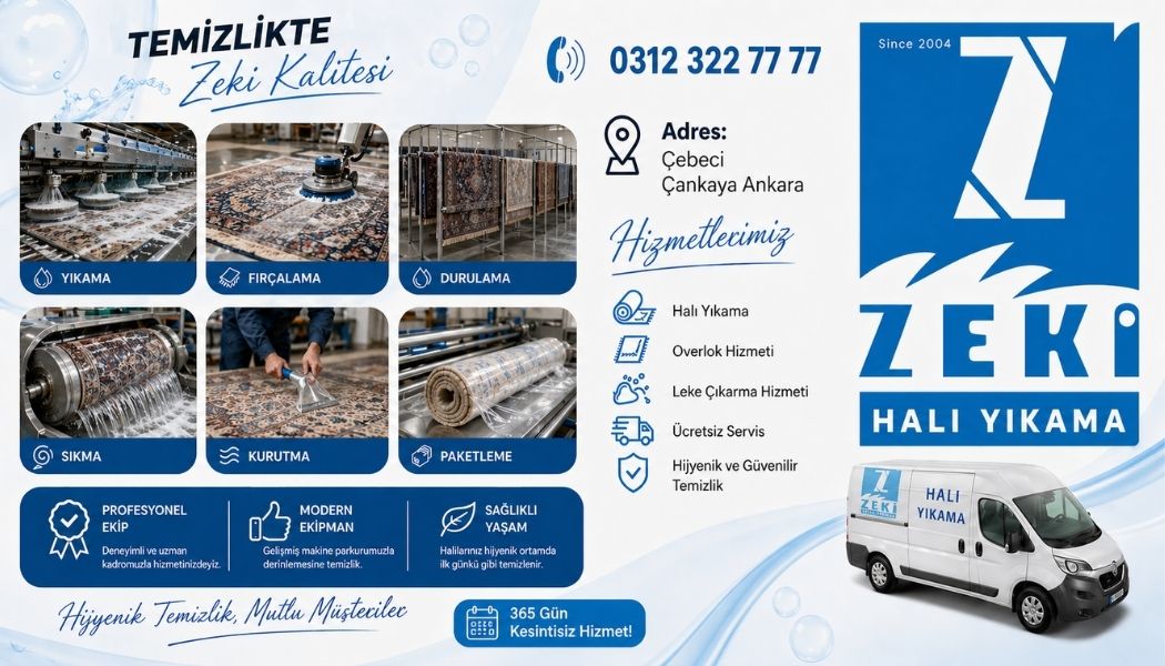 Cebeci halı yıkama